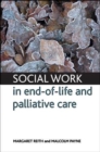 Image for Social work in end-of-life and palliative care