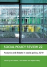 Image for Social policy review.: (Analysis and debate in social policy, 2010) : 22,