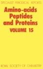 Image for Amino-acids, peptides, and proteins.: a review of the literature published during 1982