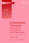 Image for Carbohydrate chemistry. : Vol. 34