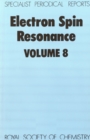 Image for Electron spin resonance.: a review of the literature published between June, 1981 and November, 1982