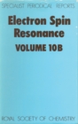 Image for Electron spin resonance.: a review of recent literature to mid-1986