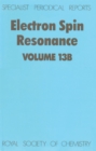 Image for Electron spin resonance.: a review of recent literature to mid-1992