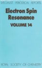 Image for Electron spin resonance.: (A Review of recent literature to 1993)