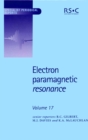 Image for Electron paramagnetic resonance.: (A review of the recent literature)