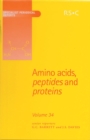 Image for Amino acids, peptides and proteins. : Vol. 34