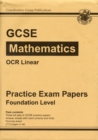 Image for GCSE Maths OCR Linear Practice Papers - Foundation