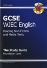 Image for GCSE WJEC English: The study guide