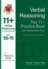 Image for 11+ Verbal Reasoning Practice Book with Assessment Tests (Ages 10-11) for the Cem Test