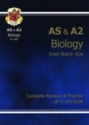 Image for AS/A2 Level Biology AQA Complete Revision &amp; Practice