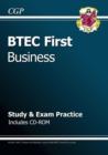 Image for BTEC First in Business - Study &amp; Exam Practice with CD-ROM