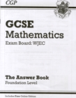 Image for GCSE Maths WJEC Answers for Workbook with Online Edition - Foundation (A*-G Resits)