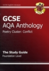 Image for GCSE English literature AQA anthologyFoundation level: Conflict