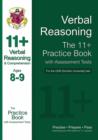 Image for 11+ Verbal Reasoning Practice Book with Assessment Tests (Age 8-9) for the CEM Test