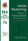 Image for 11+ Verbal Reasoning Practice Book with Assessment Tests (Age 7-8) for the CEM Test