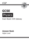 Image for GCSE Physics OCR Gateway Answers (for Workbook) (A*-G Course)