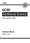 Image for GCSE Additional Science AQA Answers (for Workbook) - Higher (A*-G Course)