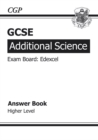 Image for GCSE Additional Science Edexcel Answers (for Workbook) - Higher (A*-G Course)
