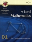 Image for AS/A Level Maths for AQA - Decision Maths 1: Student Book