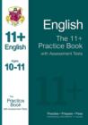 Image for 11+ English Practice Book with Assessment Tests Ages 10-11 (for GL &amp; Other Test Providers)