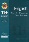 Image for The 11+ English Practice Papers: Multiple Choice (for GL &amp; Other Test Providers)