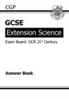 Image for GCSE Further Additional (Extension) Science OCR 21st Century Answers (for Workbook) (A*-G Course)