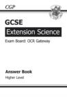 Image for GCSE Further Additional (Extension) Science OCR Gateway Answers (for Workbook) (A*-G Course)