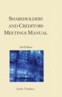 Image for Shareholders and creditors meetings manual