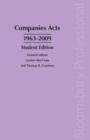 Image for Companies Acts, 1963-2006