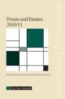 Image for Trusts and estates 2010/11