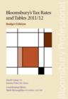 Image for Bloomsbury&#39;s tax rates and tables 2011/12