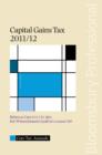 Image for Capital gains tax 2011/12
