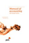 Image for Manual of Accounting: UK GAAP 2012
