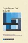 Image for Capital gains tax 2012/13