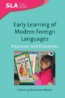 Image for Early Learning of Modern Foreign Languages