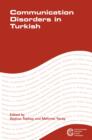 Image for Communication Disorders in Turkish