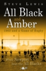 Image for All Black and Amber - 1963 and a Game of Rugby