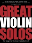 Image for Great violin solos