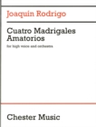 Image for Cuatro Madrigales Amatorios