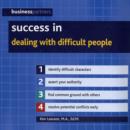Image for Success in dealing with difficult people
