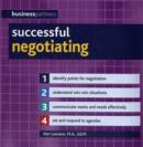 Image for Successful Negotiating