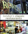 Image for London&#39;s classic restaurants