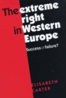 Image for Extreme Right in Western Europe: Success or failure?: Success or failure?