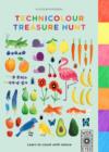 Image for Technicolour treasure hunt  : learn to count with nature