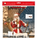 Image for Snowy Santa Claus advent calendar (with stickers)