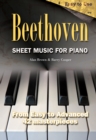 Image for Beethoven sheet music for piano  : from easy to advanced:42 masterpieces