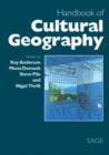 Image for Handbook of cultural geography