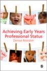 Image for Achieving Early Years Professional Status