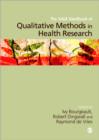 Image for The SAGE handbook of qualitative methods in health research