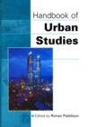 Image for Handbook of urban studies